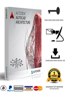 AutoCad Architecture Original Permanente All Versions 1 Año Windows