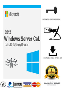 Cals Windows Server 2012 Genuine Retail Serial Key