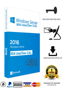 Cals Windows Server 2016 Genuine Retail Serial Key