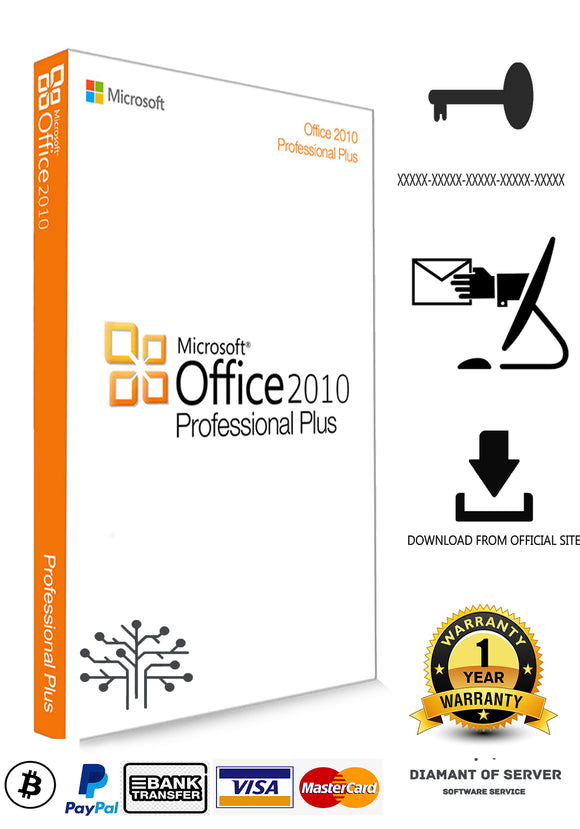 Office 2010 Professional Plus Genuine Key Licencia Permanente