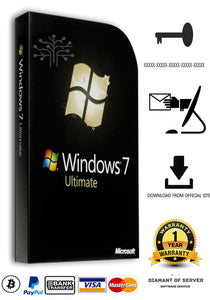 Windows 7 Ultimate Genuine Key Licencia Permanente